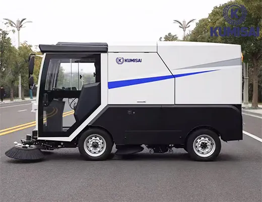 Xe quét rác ngồi lái Kumisai KMS - 1000L - 6